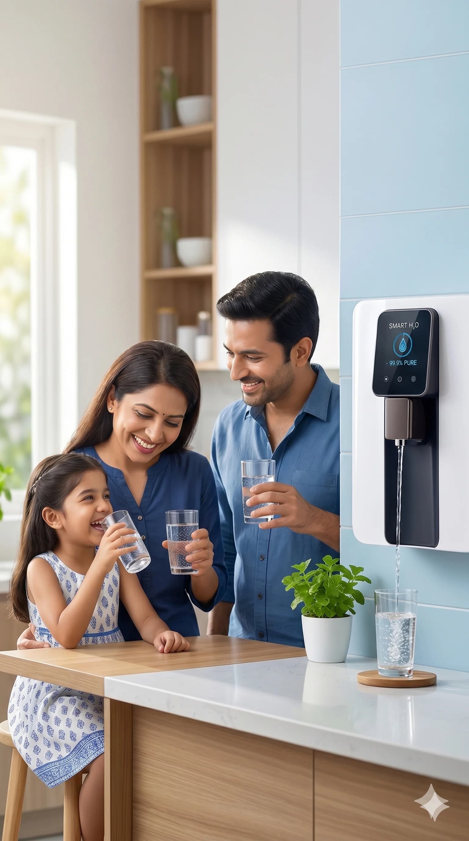 Technician servicing a home appliance in Bangalore